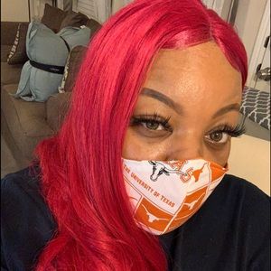 🎭 5/$25 College Team Texas Longhorns Face Mask